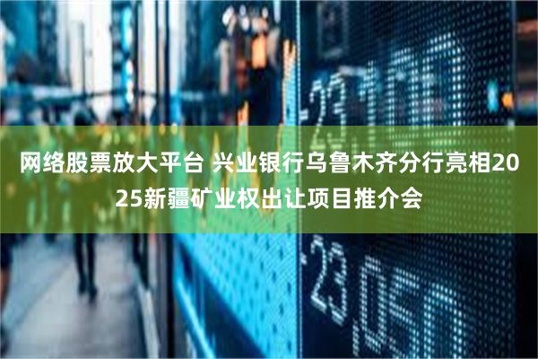 网络股票放大平台 兴业银行乌鲁木齐分行亮相2025新疆矿业权出让项目推介会