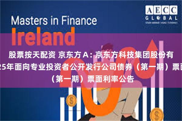 股票按天配资 京东方A: 京东方科技集团股份有限公司2025年面向专业投资者公开发行公司债券(第一期)票面利率公告