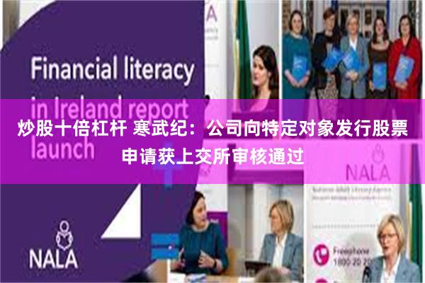 炒股十倍杠杆 寒武纪：公司向特定对象发行股票申请获上交所审核通过