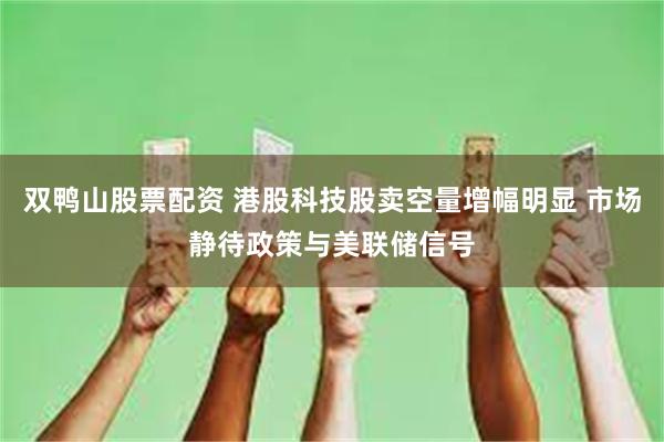 双鸭山股票配资 港股科技股卖空量增幅明显 市场静待政策与美联储信号