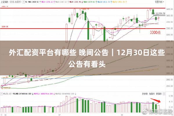 外汇配资平台有哪些 晚间公告｜12月30日这些公告有看头